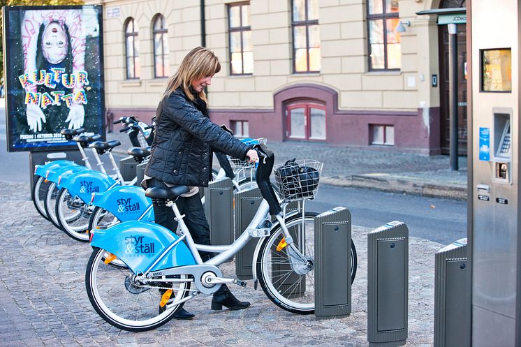Bild Styr & Ställ Göteborg lånecykelsystem