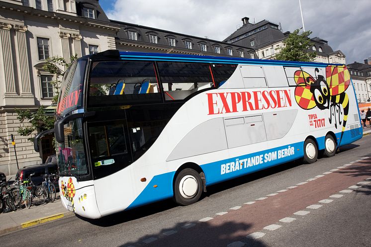 Pressbild - Strömma Buss - Expressen Headline Tours