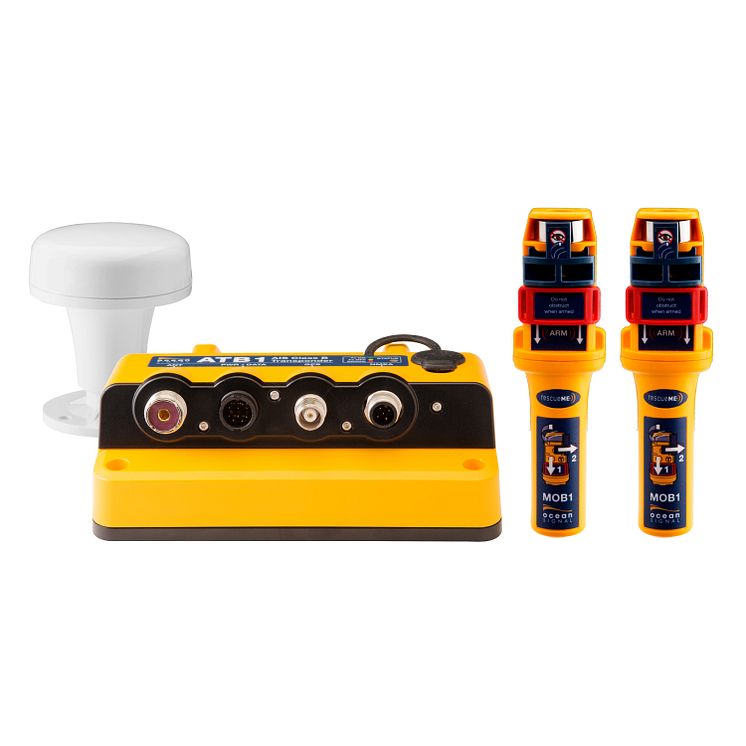 Hi-res image - Ocean Signal - Ocean Signal’s ATB1 AIS kit – the ATB1 Class B AIS Transponder and two rescueME MOB1 man overboard beacons