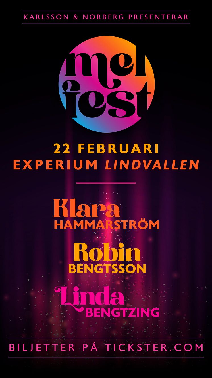 Klara Hammarström, Robin Bengtsson, Linda Bengtzing Experium Sälen