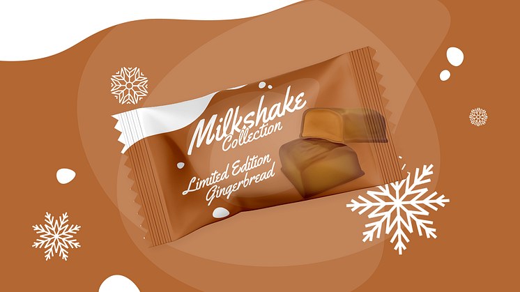 Pressmeddelande Banner Milkshake Collection Gingerbread NEWS Q4