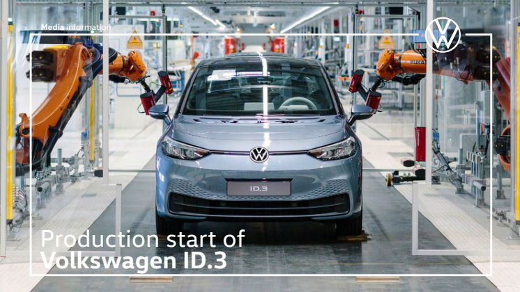 Booklet Produktionsstart för Volkswagens nya elbil ID.3 – systemskifte till e-mobilitet 