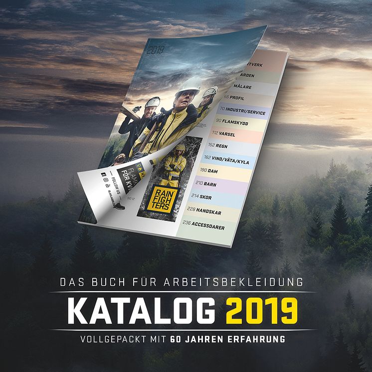 Blåkläder präsentiert den neuen Katalog 2019