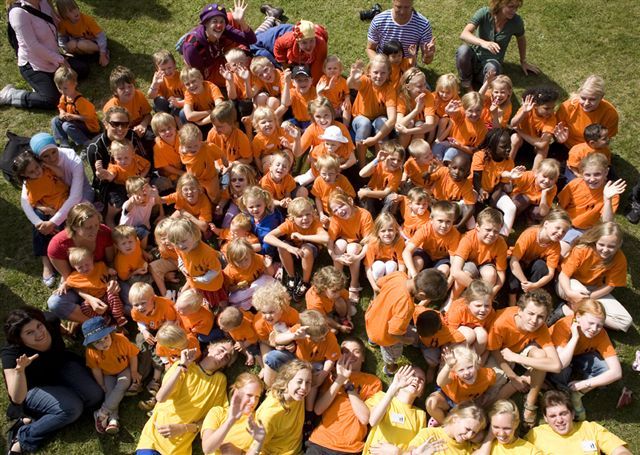 Barn med CI på Barnplantornas sommarkurs 2007