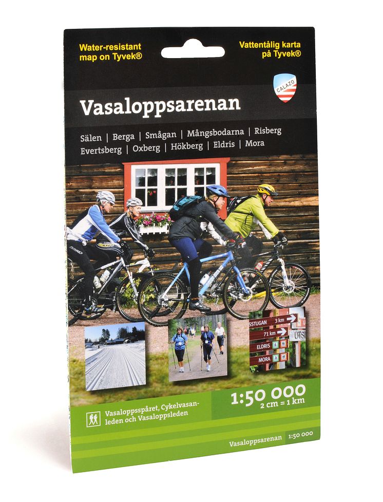 Ny karta för VasaloppsArenan