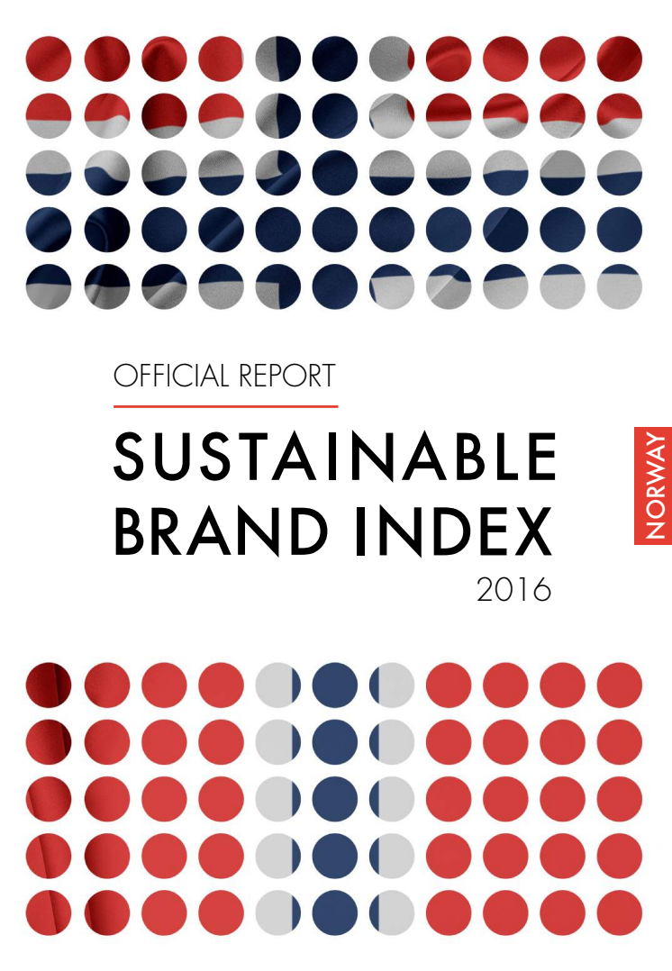 Sustainable Brand Index 2016 - Official Report Norway