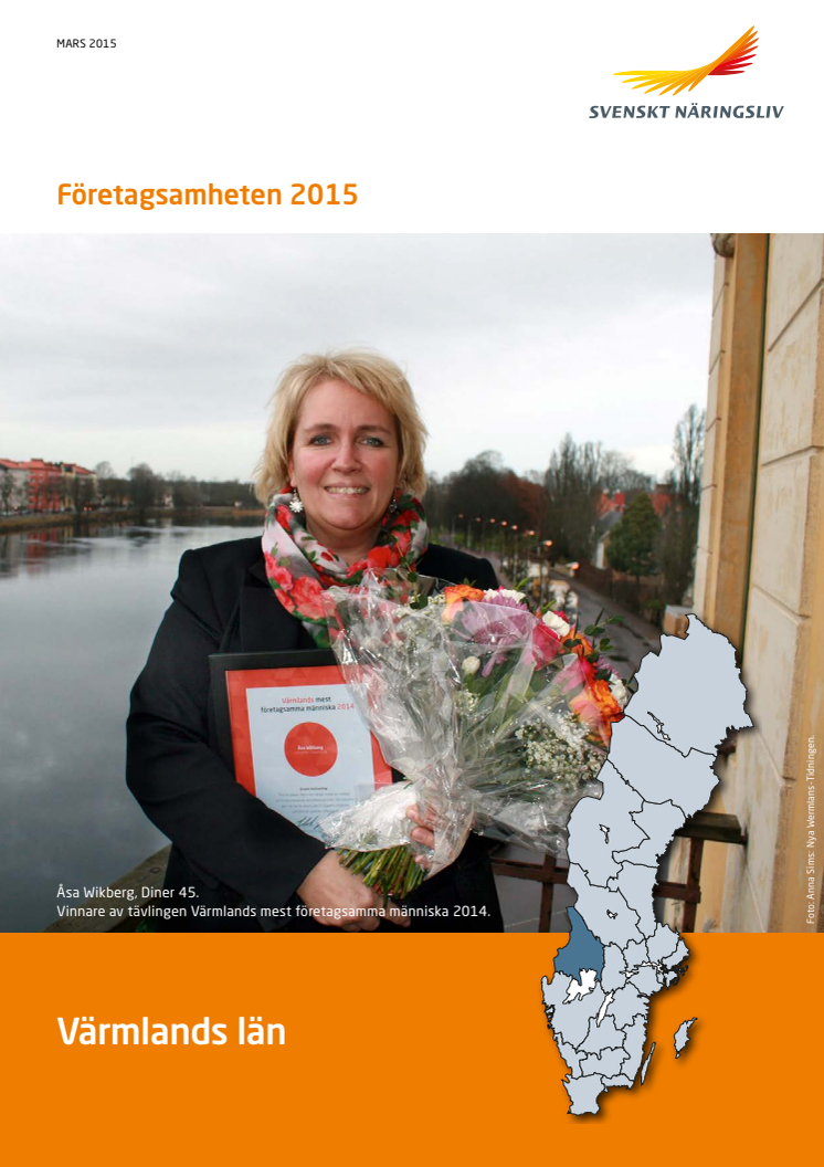 Rapport 2015 Företagsamhet Värmland