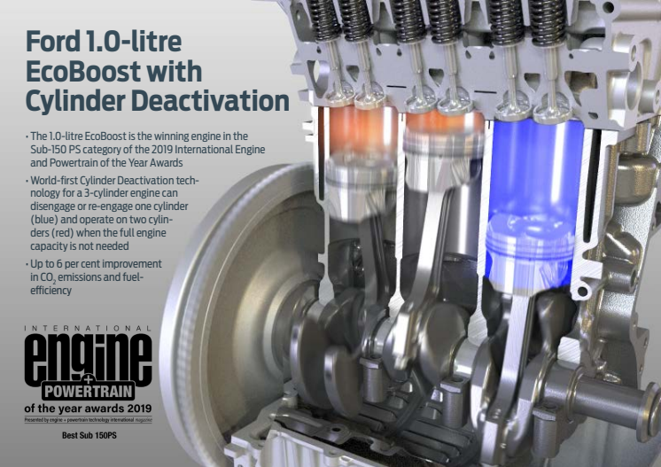 Infographic, Fords 1,0-liters EcoBoost-motor