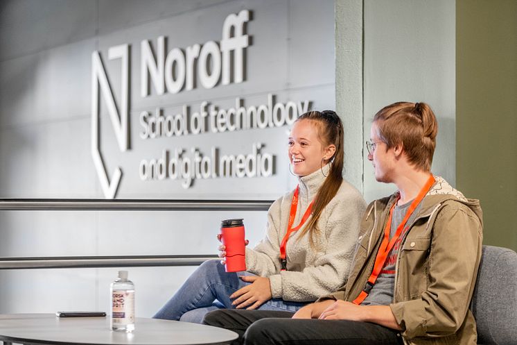 Studenter på Noroff Kristiansand