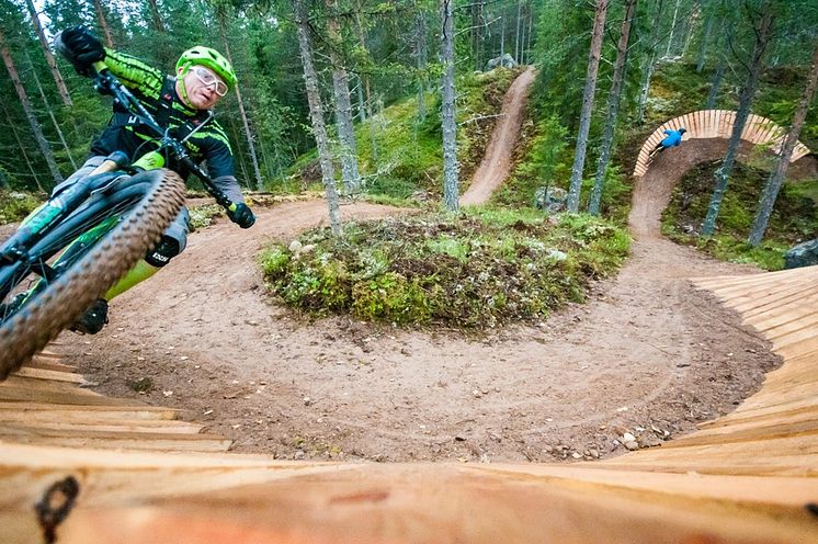 Fartsfylt stisykling i Trysil Bike Arena