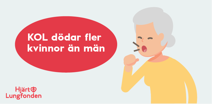 KOL dödar fler kvinnor än män