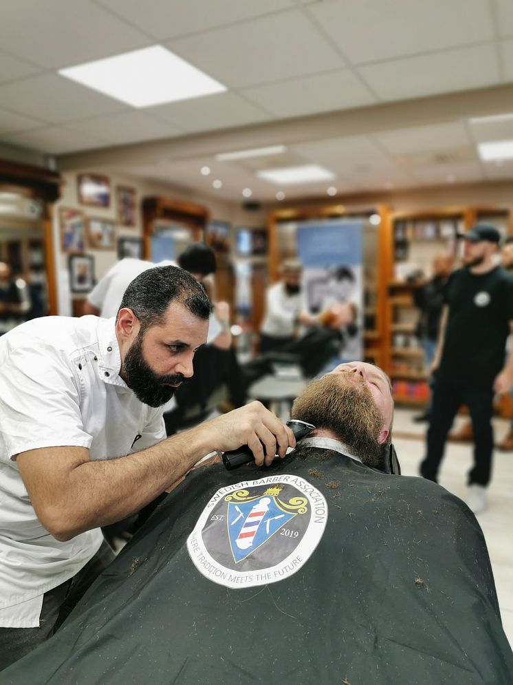 Saeed Ghazi Moradi, Maestro Barbershop, Göteborg