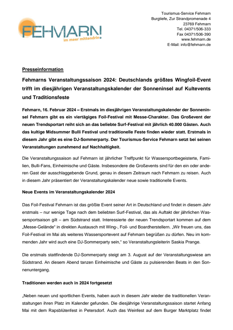Pressemitteilung_Tourismus-Service Fehmarn_Highlights 2024_überregional.pdf