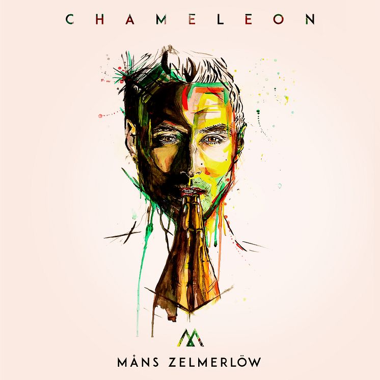 Chameleon - omslag, måns Zelmerlöw