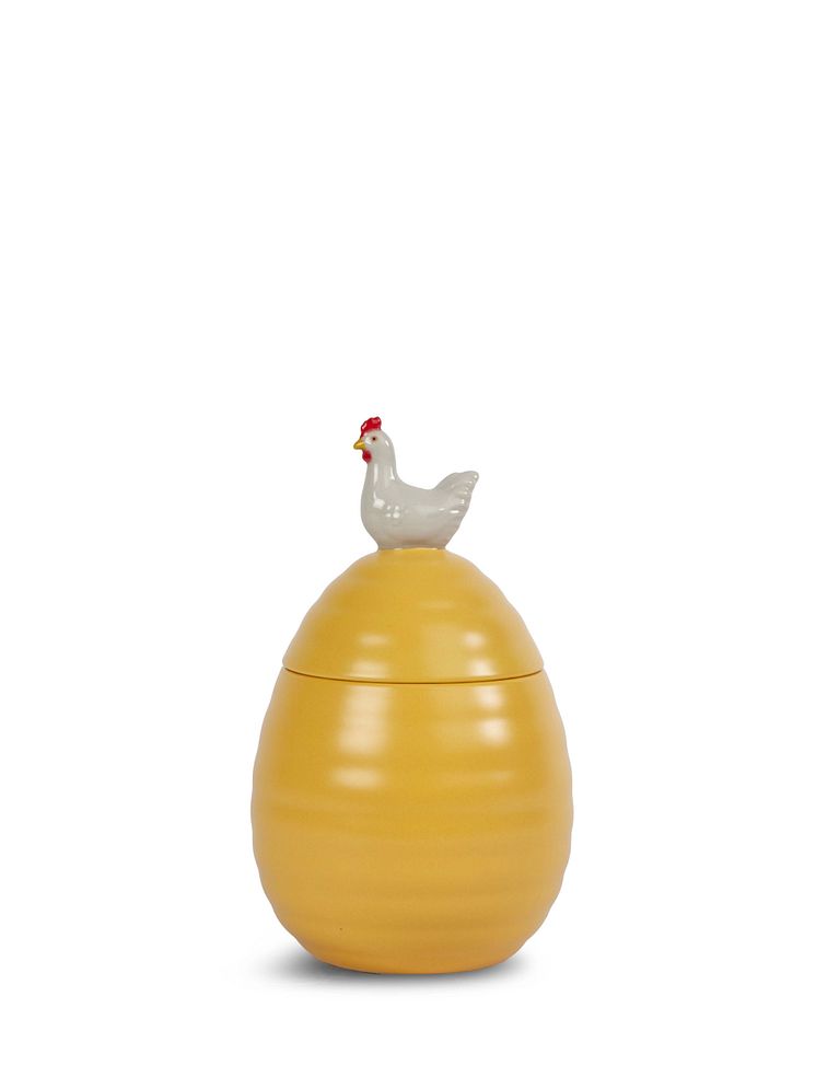 Ellen jar with lid hen - 5018450_front