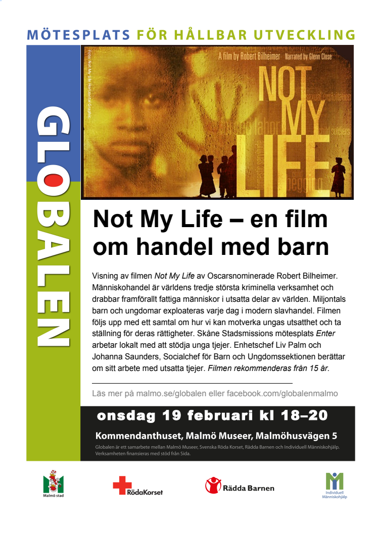 Not My Life – en film om handel med barn