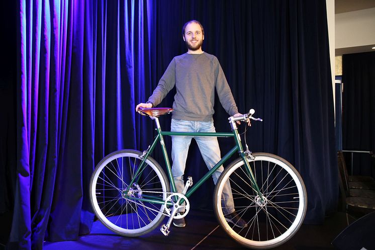 "Deine eigenART" in Leipzig: Elias Koster, Inhaber von DesignYourBike