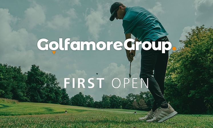 Pressrelease bild Golfamore Group köper First Open