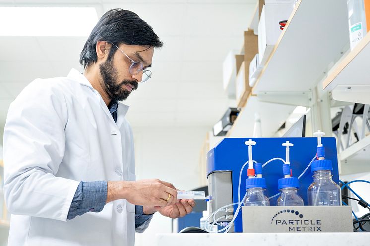 Vaibhav Sharma, forskare i medicinsk teknik vid Luleå tekniska universitet 