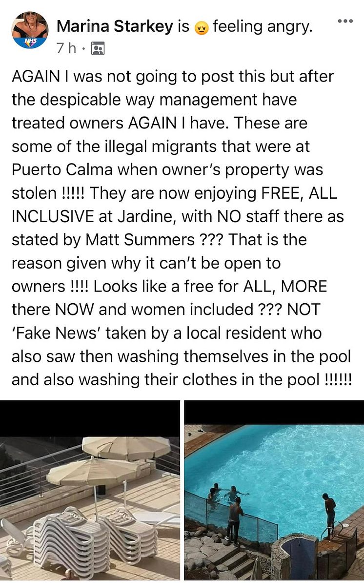 Marina Starkey Illegals washing in the pool.jpg