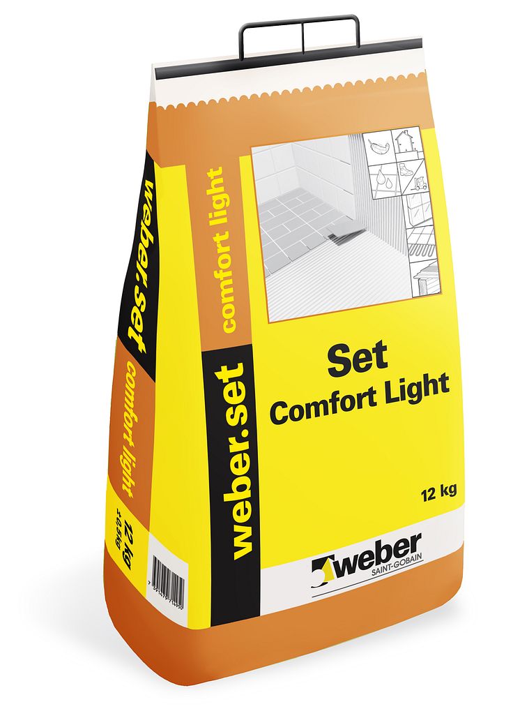 Set Comfort Light - ny universalfästmassa från Weber
