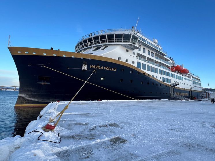 Havila Pollux in Finnsnes