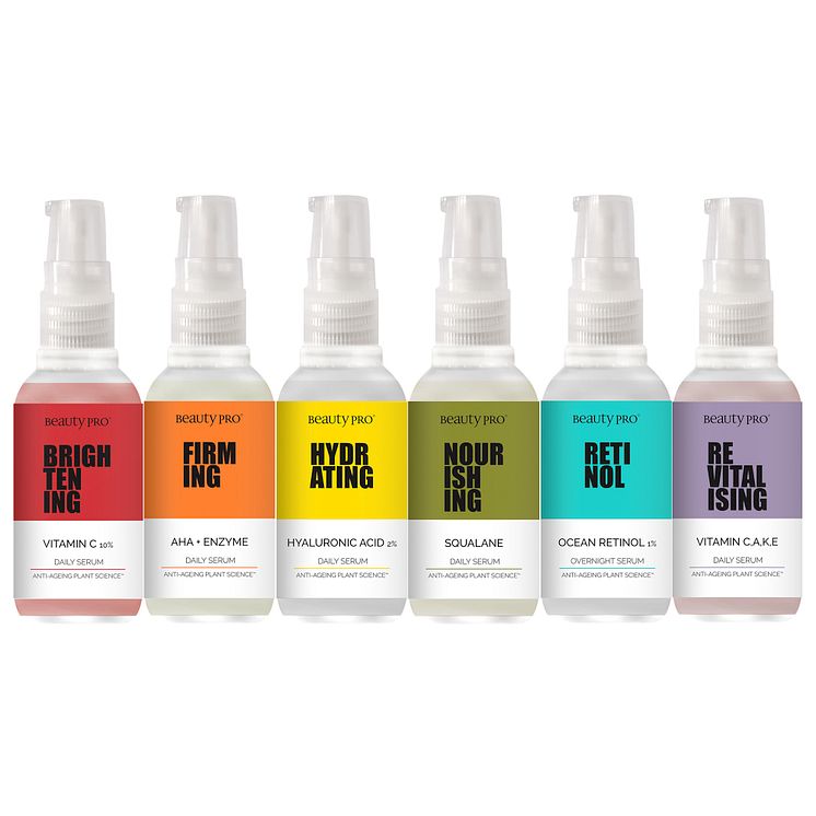 BeautyPro Serum Line up