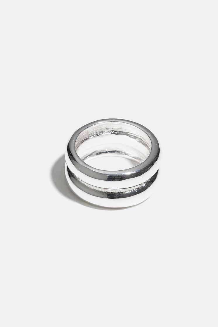 Rings 2-pack, gold + silver, 13,99 €