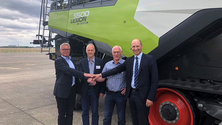 Pressefoto Bergan Maskinsalg og Norwegian Agro Machinery