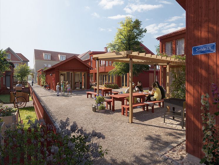 Röda husen, LINK Arkitektur