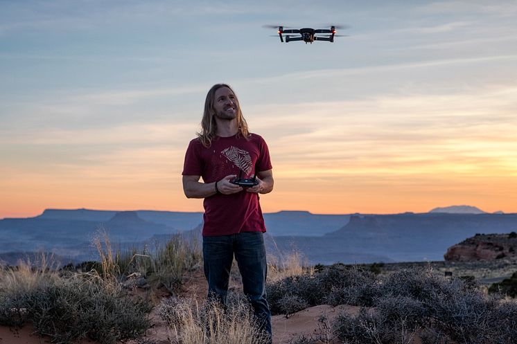 Elia Locardi-Flying Mavic Pro in Utah