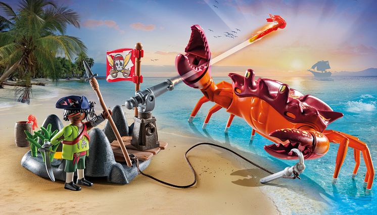 Kampf gegen die Riesenkrabbe (71532) von PLAYMOBIL