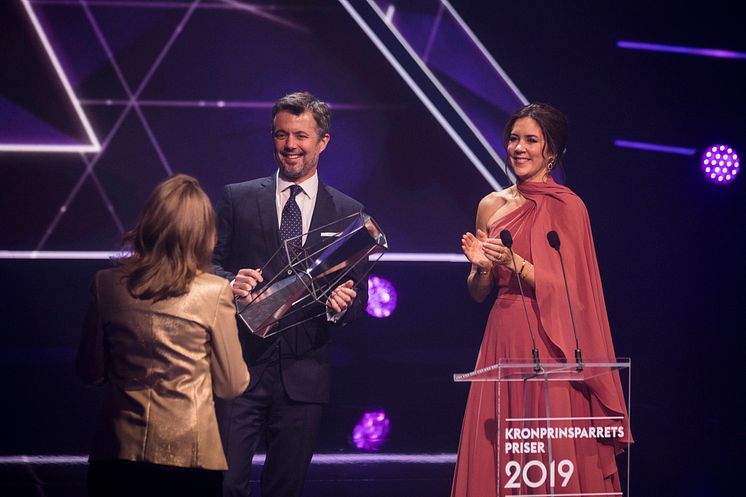 Kronprinsparret overrækker Kulturprisen ved Kronprinsparrets Priser 2019