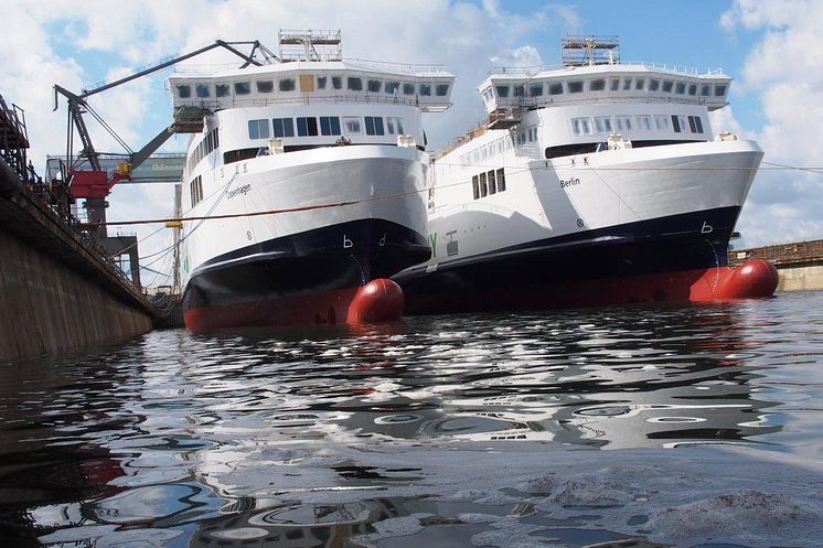 Scandlines’ neue Schiffe wieder im Wasser