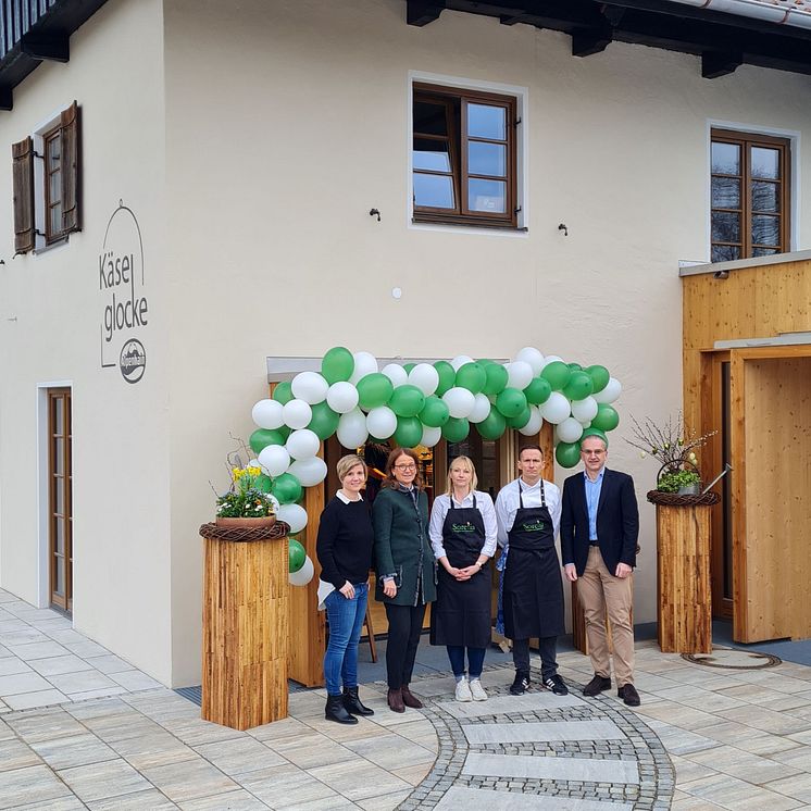 Alpenhain Eröffnung Käseglocke