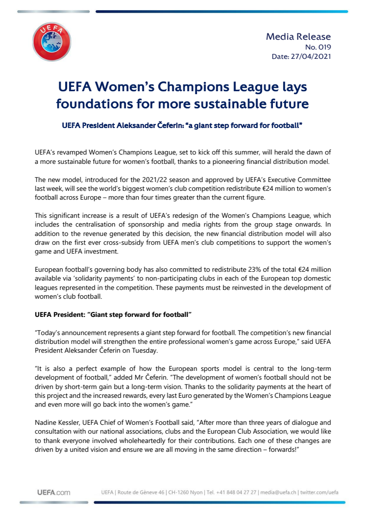 Media Release UWCL lays foundation for future.pdf