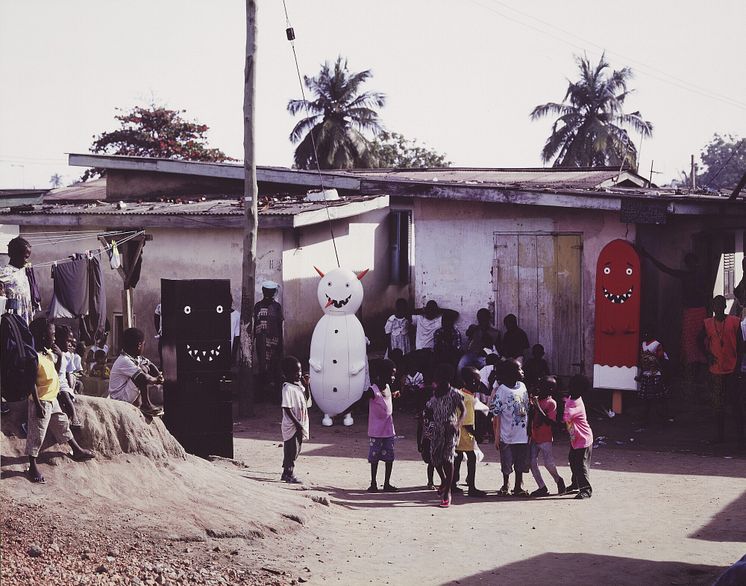 Olaf Breuning: “Chocolate, Snowman and Icecream in Africa”