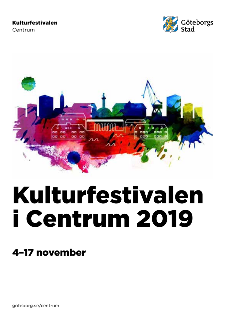 Program för Kulturfestivalen i Centrum 2019