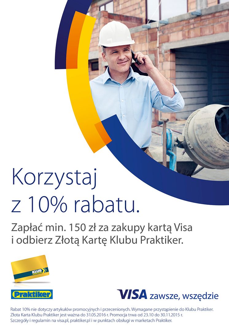 promocja Visa i sieci Praktiker