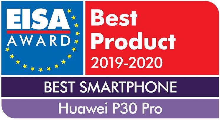 Huawei P30 Pro_EISA AwardBest Smartphone_2019_2020