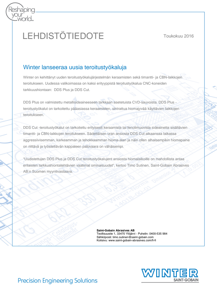 Winter lanseeraa uusia teroitustyökaluja