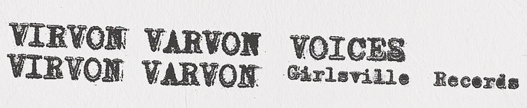 Virvon Varvon | Girlsville Records
