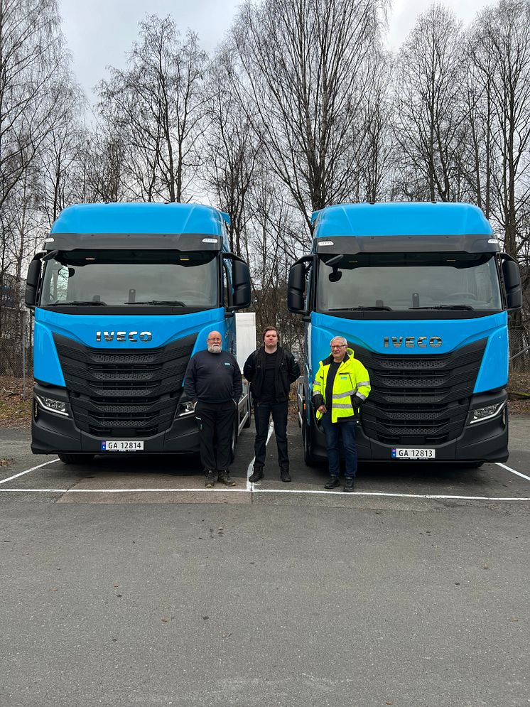 IVECO S-WAY biogass lastebil