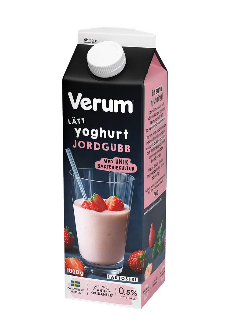 Verum Yoghurt Jordgubb