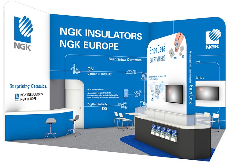 NGK_electronica 2022 exhibition booth (Image)