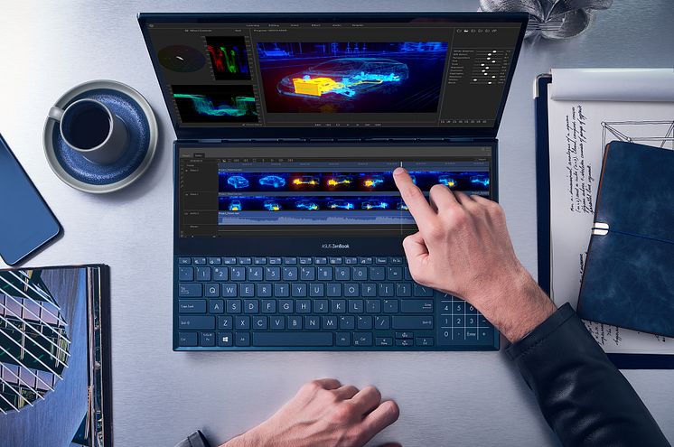 ZenBook Pro Duo_UX581_Video Editing