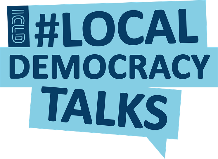 Logotyp ICLD Local Democracy Talks