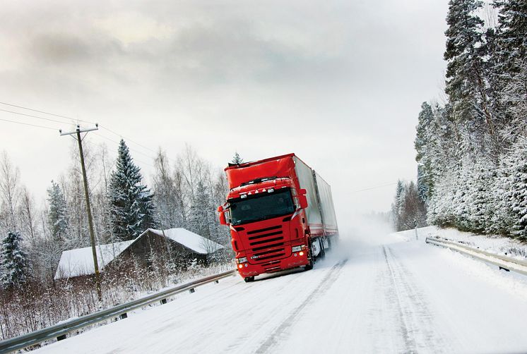 Vinterdæk på lastbiler