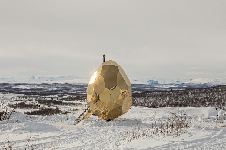 Solar Egg, Riksbyggen, Kiruna