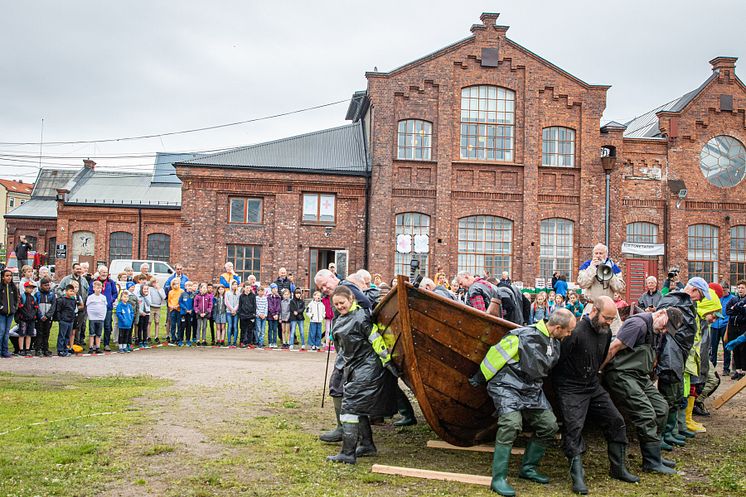 "Middelalderbåten" Norild skal sjøsettes